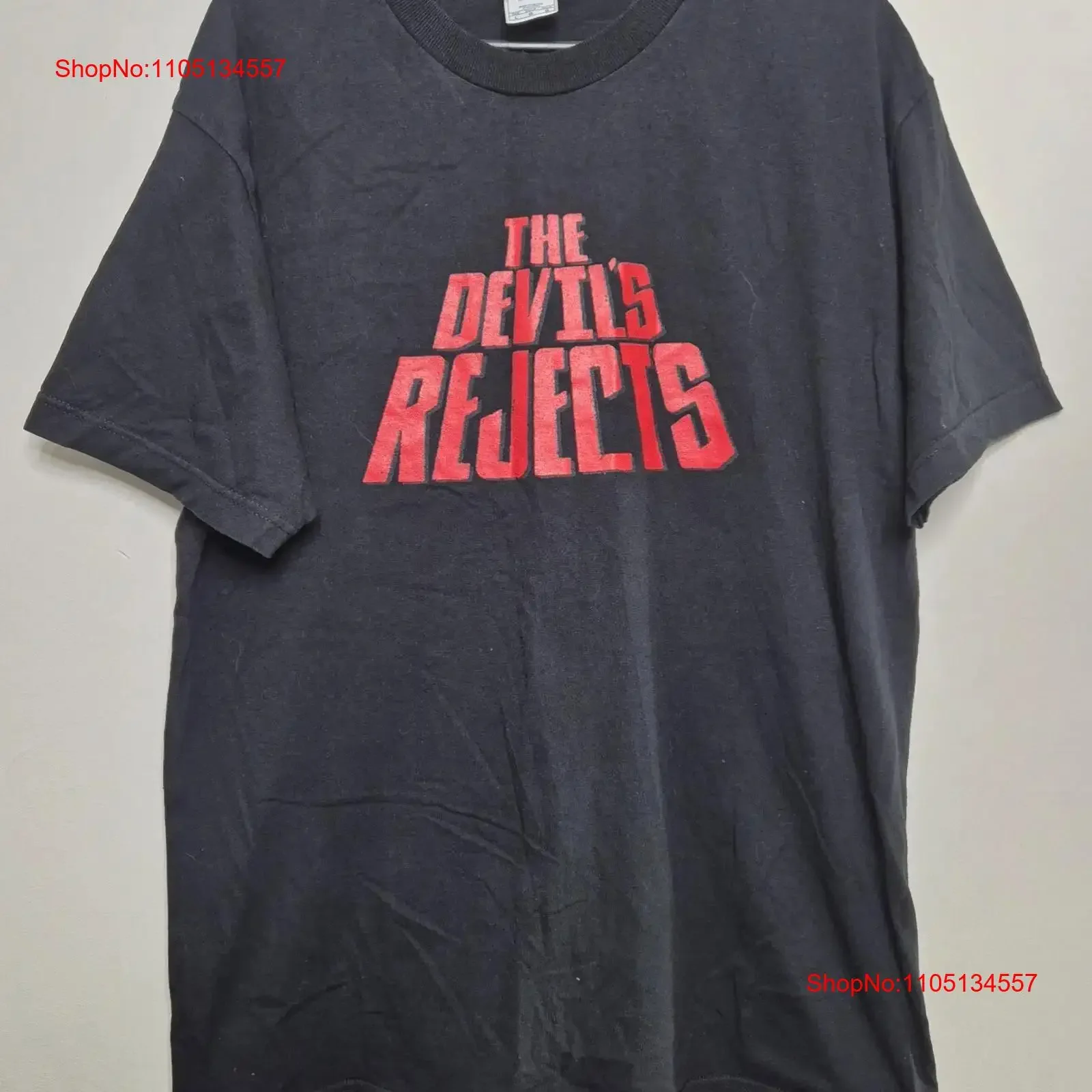VTG Rob Zombie The Devil s Rejects Horror Movie Promo T Shirt Size L AAA 2005 vintage Washed designer clothes
