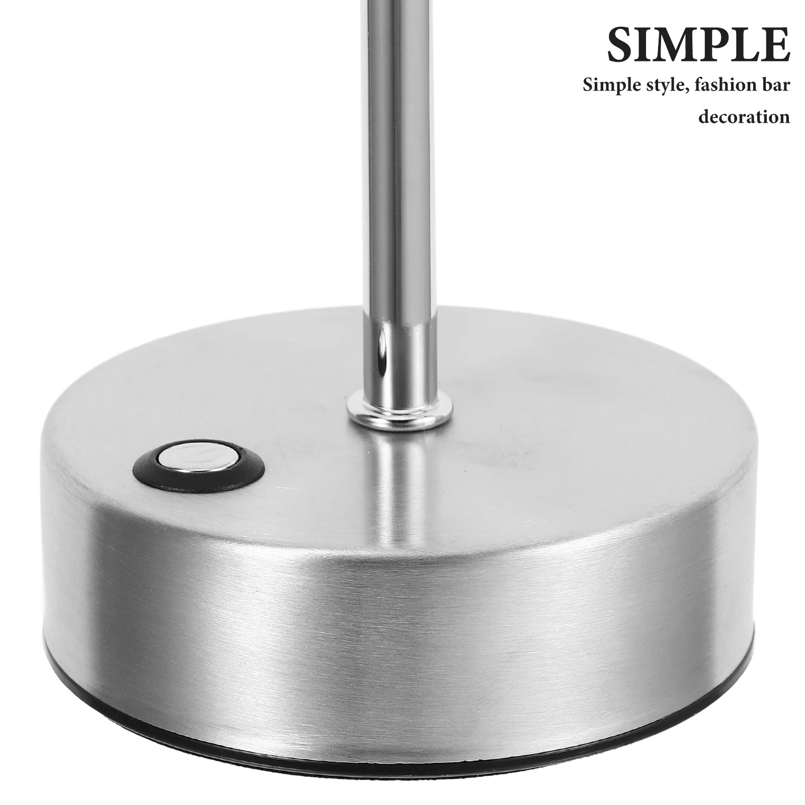 

Led Charging Table Lamp Simple Design Warm Light Bedroom Decor Cordless Operated Lamp High Pole Spotlight For Home