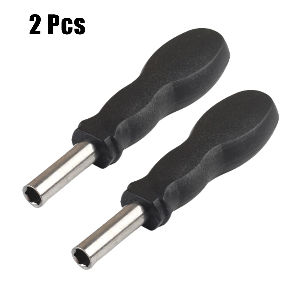 2pcs 6.35mm Shank Hex Plastic Screwdriver Handle Holder For 1/4Inch Hex 6.35mm Shank Screwdriver Bits Home Repair Hand Tool