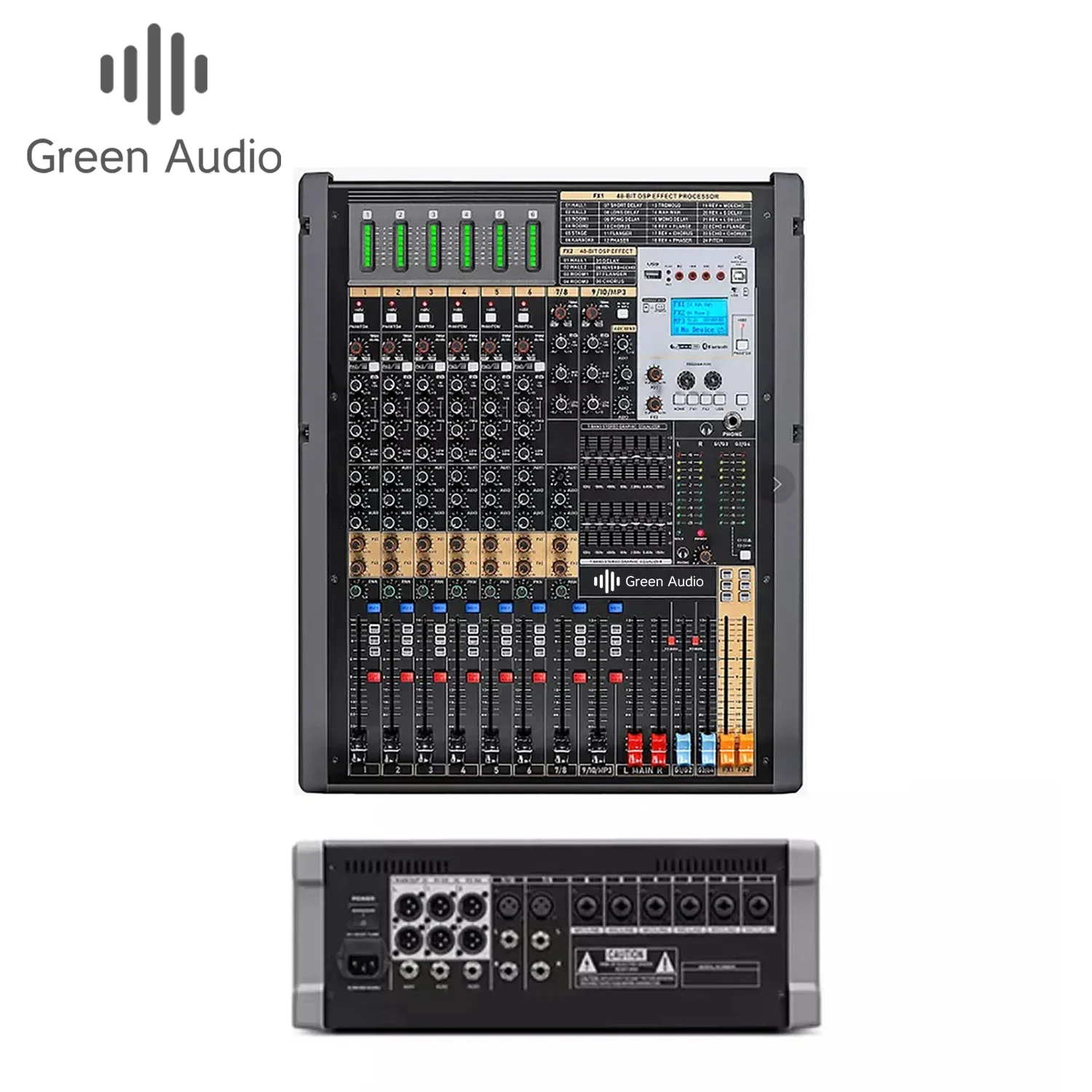 GAX-TFB10 professional audio dj mixer of sound system