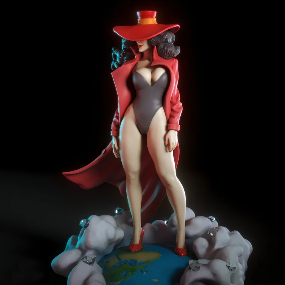 

Carmen 1:24 Scale Unpainted Resin Model Kit - DIY Gorgon Collectible Figure for Painting & Display (A848)