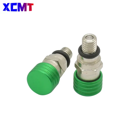 Клапан для прокачки воздуха в вилке мотоцикла M5x0.8 для Suzuki, Kawasaki, Yamaha, Honda CR 80, 85, 125, 250, 500, CRF 150R, 250R, 250X, 450R, 450X (запчасть)