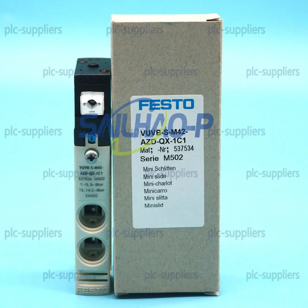 

one new festo solenoid valve VUVB-S-M42-AZD-QX-1C1 537534 Spot stock -