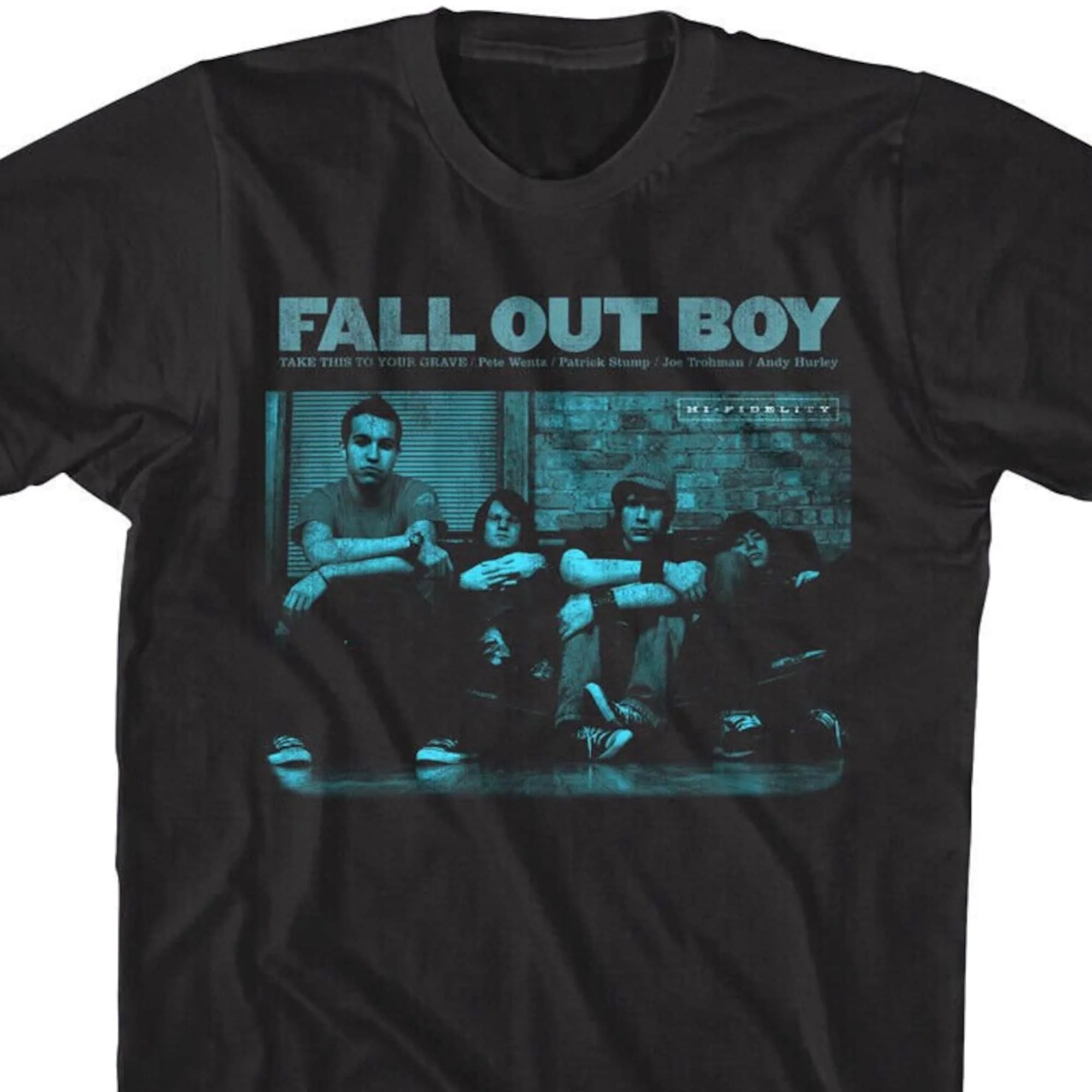 FALL OUT BOY Shirt Take this to Your Grave Band Photo TShirt