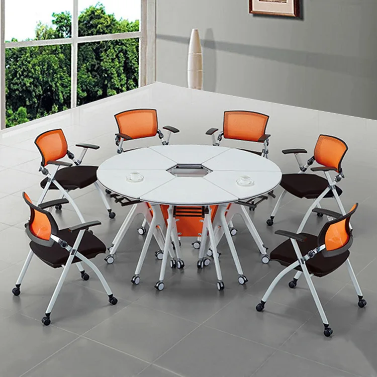 

Hexagon, training table, folding, moving, splicing, meeting, combination, office