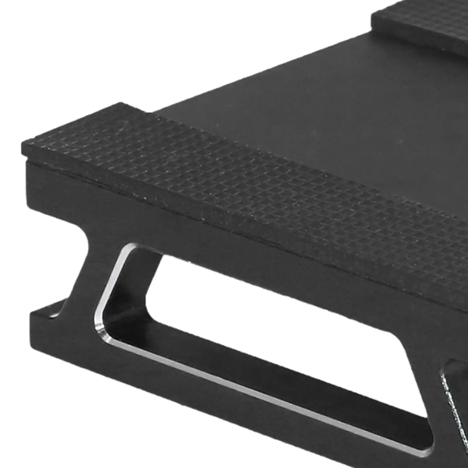 Stazione di riparazione modello multifunzionale con supporto da lavoro per auto RC per auto RC in scala 1/28 nera