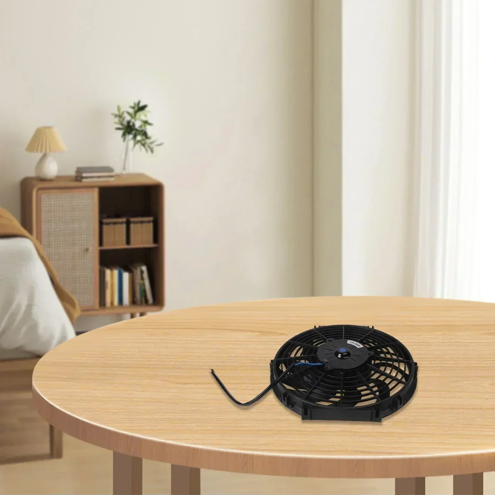 

Ремонт автомобиля Обновление системы охлаждения Конденсационный вентилятор охлаждения Система охлаждения 12 В Вентилятор охлаждения Конструкция с 10 лопастями Вентилятор для прямой замены