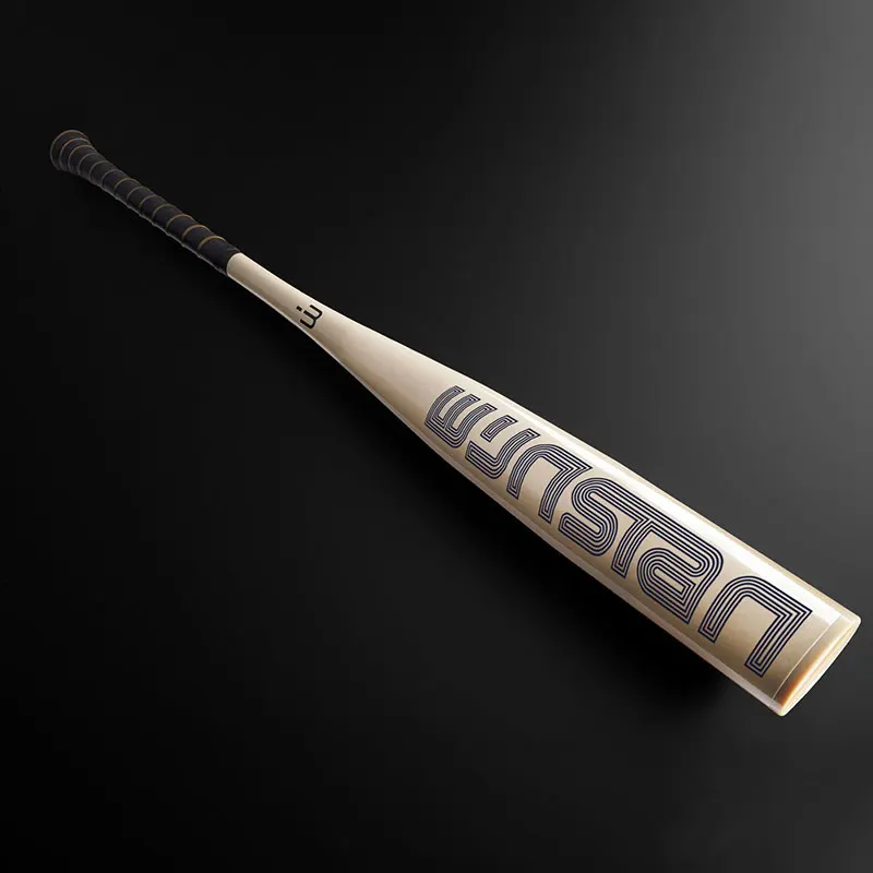 Wholesale Custom Bate De Beisbol Fast Pitch Training Wooden Adult Wood Protection Carbon Fiber Training Softball Baseball Bat