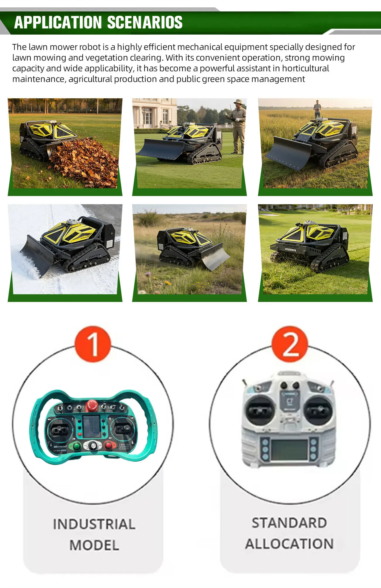 Meistverkaufter GRACE 500mm Pro 2026 RC Rasenmäher Ferngesteuerter Grasschneider für Villenrasen Kostenloser Versand – Detail 6