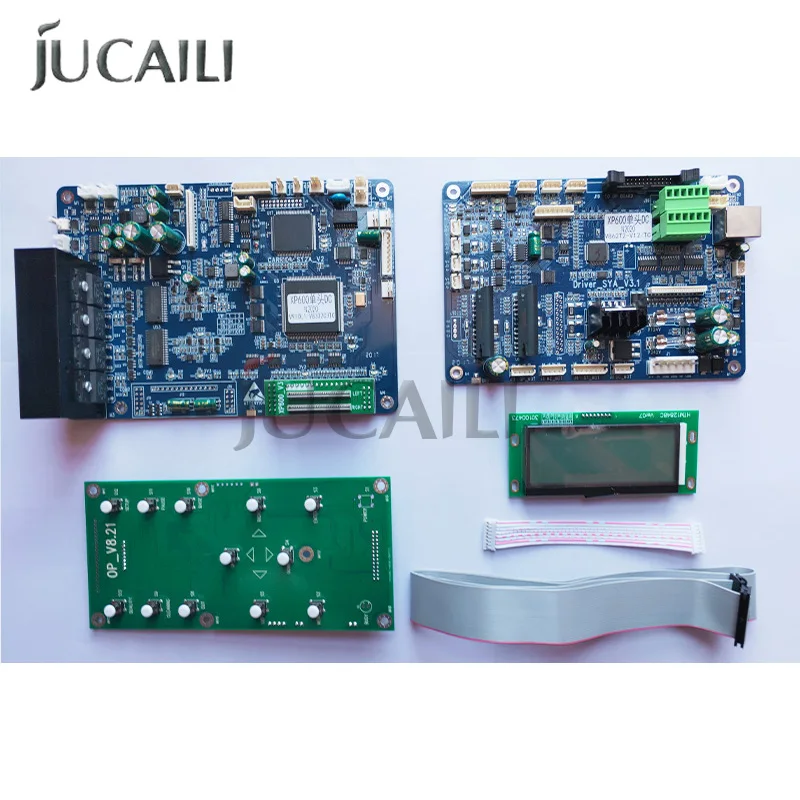 Jucaili Senyang printer board kit for Epson XP600 single head carriage board main board for Eco solvent printer