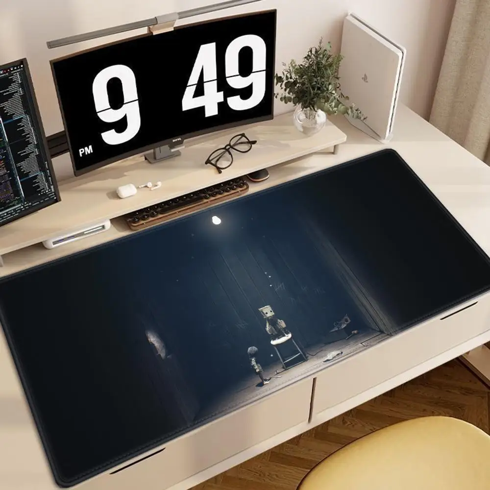 Little Nightmares Game Muismat Groot toetsenbord Bureaumat Gaming Muismat LockEdge Antislipmat