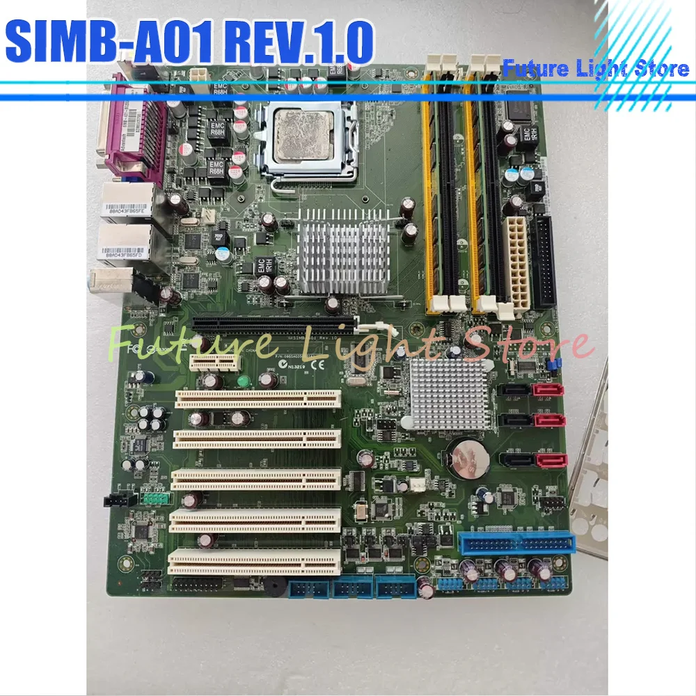 SIMB-A01 REV.1.0 Industrial Control Motherboard Dual Network Ports