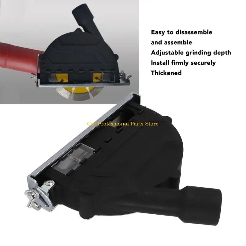 R53D Pył Kolektorek Załącznik Półka pyłu dla młynek do kąta od 100 do 135 mm z pełną obudową betonową cięcie kamienia