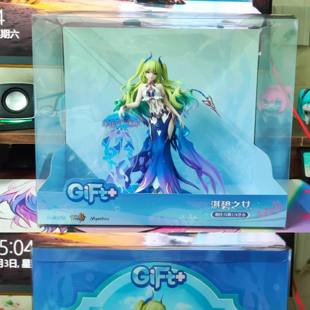 

Honkai Impact 3 1/8 Scale Mobius Anime Figure Azure Maiden Ver . Mihoyo Model Decoration Desktop Toy Customized In Stock 16cm
