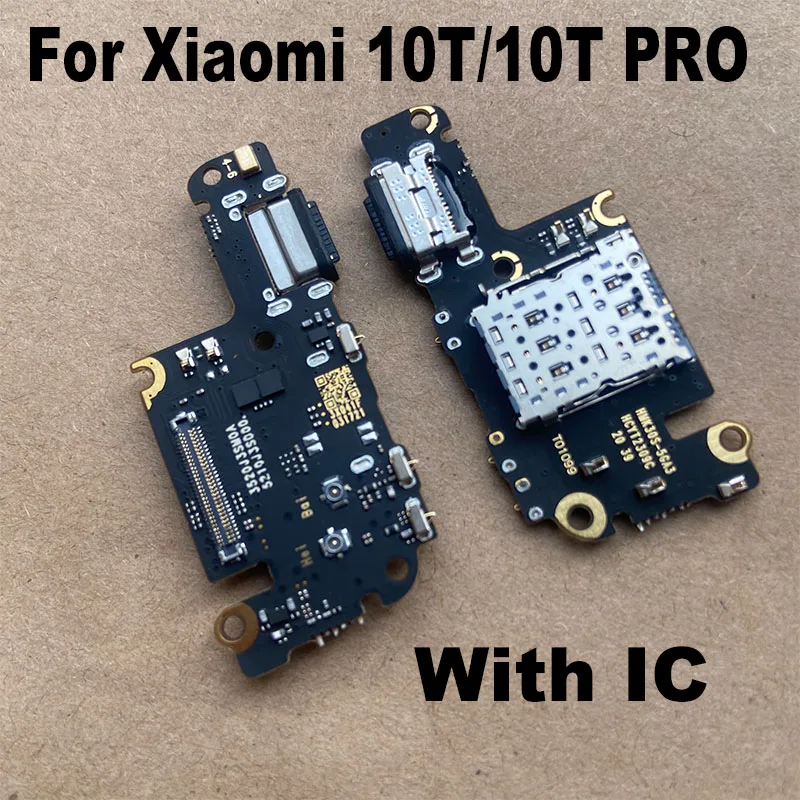 Charge Board For Xiaomi Mi 10T / Mi 10T Pro USB Charging Port Flex Cable With Quick Charging IC Connector Parts