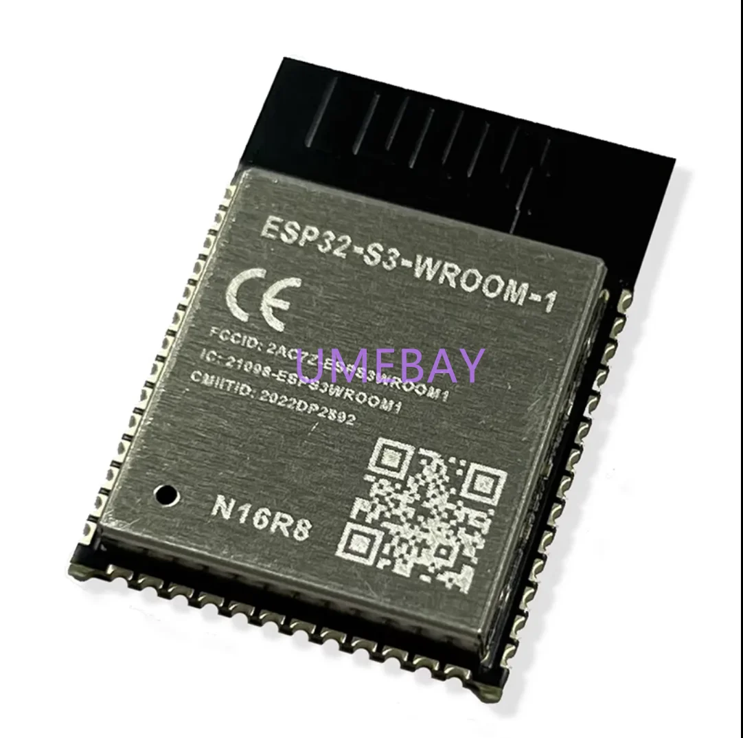 2 pieces,  32-bit dual core MCU module Wi Fi+Bluetooth 5.0 module, ESP32-S3-1-N16R8， ESP32-S3-1-N8R2