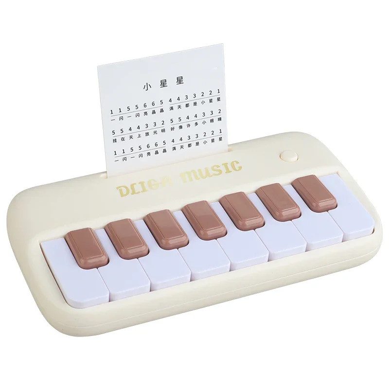 L'organo elettronico può riprodurre musica Mini tuta portatile multifunzione per strumento musicale giocattolo educativo precoce per principianti per bambini
