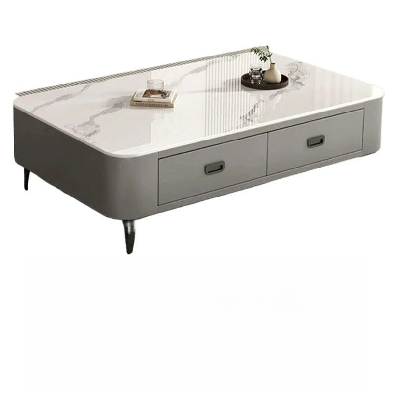 

Slate TV cabinet coffee table, living room, household small apartment, modern simple tea table