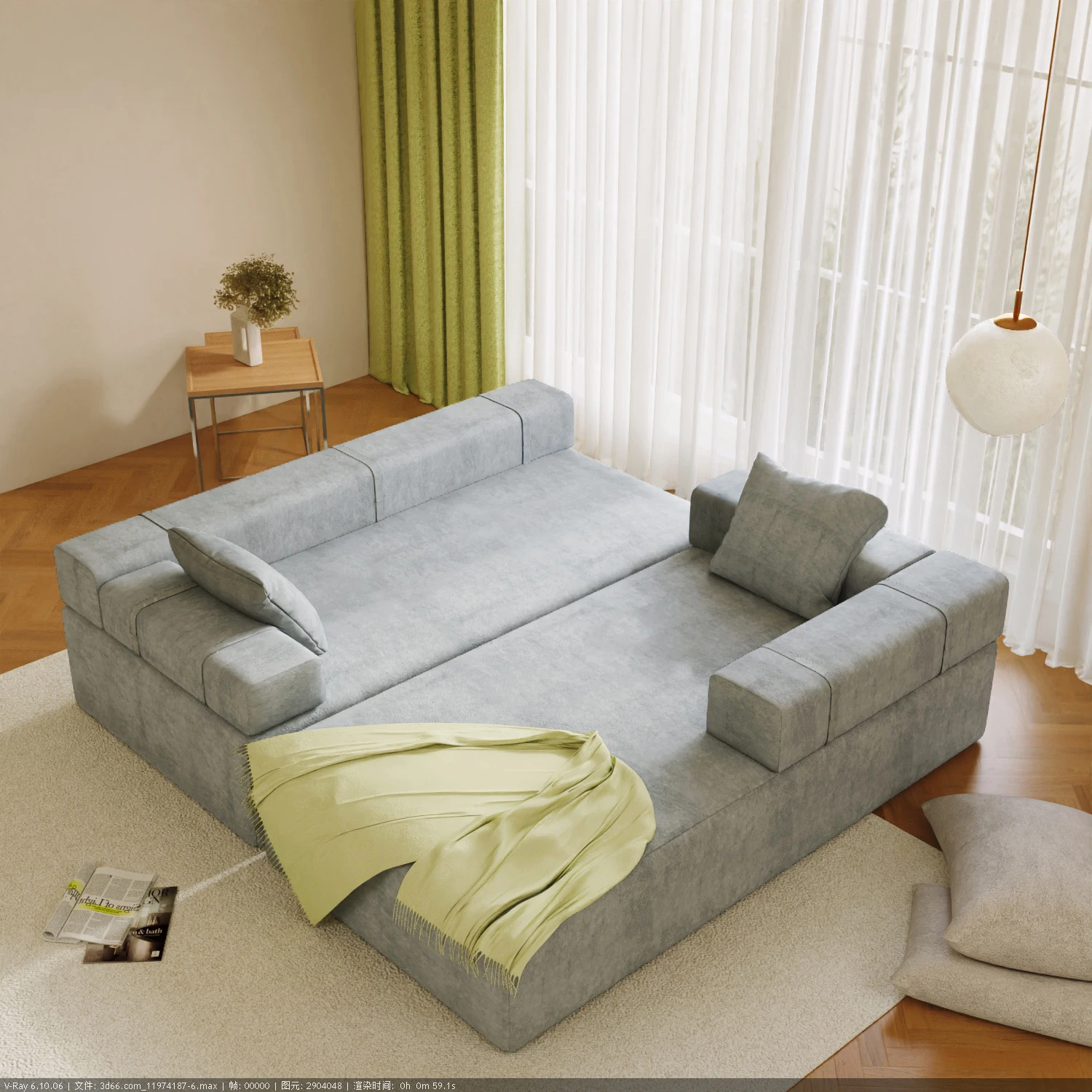 Factory High Density Foam U-Shaped Combination Corner Sofa Convertible Sectional Folding Sofa Beds Low Prices