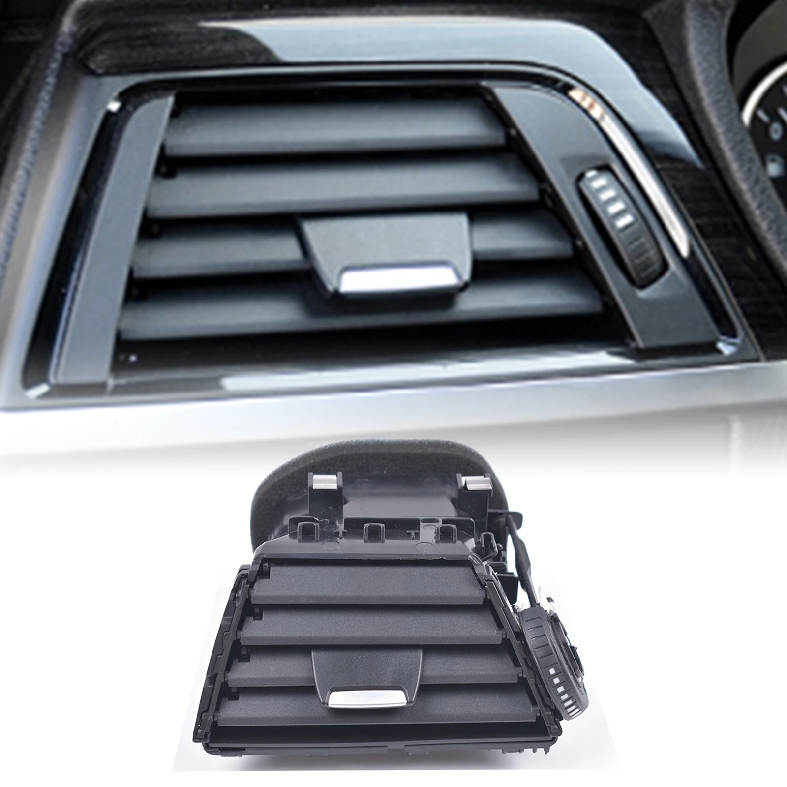 

Для BMW 3 серии F30 F31 F34 F35 F80 (2013-2019) и 4 серии F32 F33 F36 F82 F83 (2013-2020) — решетка воздуховода кондиционера в сборе