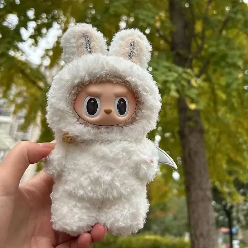 

No Doll, 17cm Doll Clothes Outfit Accessories For Labubu V2 V1 Doll's Clothing Different Styles Cosplay Dress Kid Toy Gift
