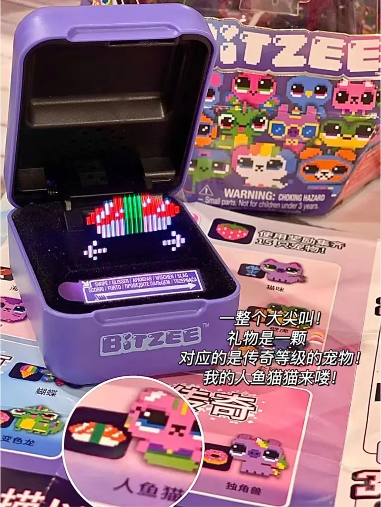 Bitzee Tamagotchi Virtual Mascot Digital Pet Toys For Children Bitzee Digital Toyelectronic Digital Pets Virtual Games Girl Toys