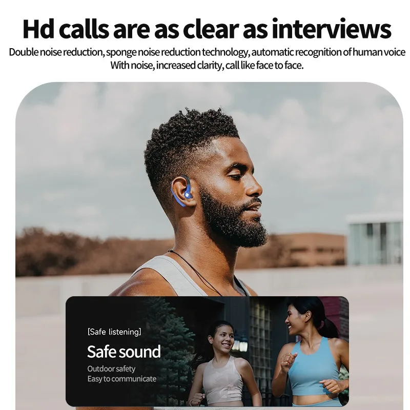 デュアルマイク付きBluetoothワイヤレスヘッドセット,ハンズフリーヘッドセット,ノイズキャンセリング,ビジネス,運転用