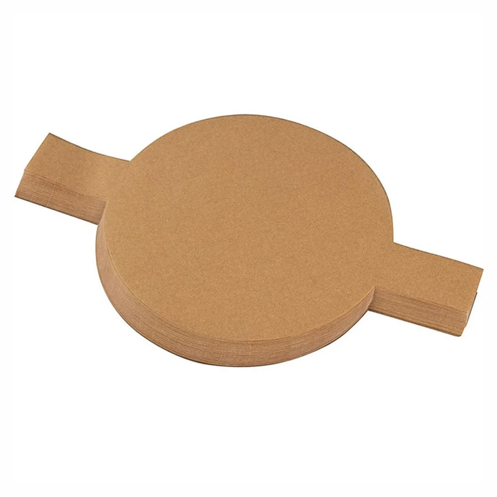 

100pcs 8Inch Round Non-Stick Baking Parchment Paper Silicone Oil Sheets Oven Microwave Use Grease Resistant Easy Clean Cake