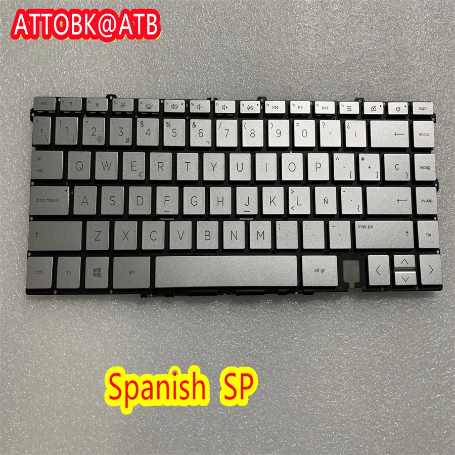 New Spanish/English/Italy/Laptop Keyboard For HP ENVY 15-EP TPN-Q237 Backlit Keyboard