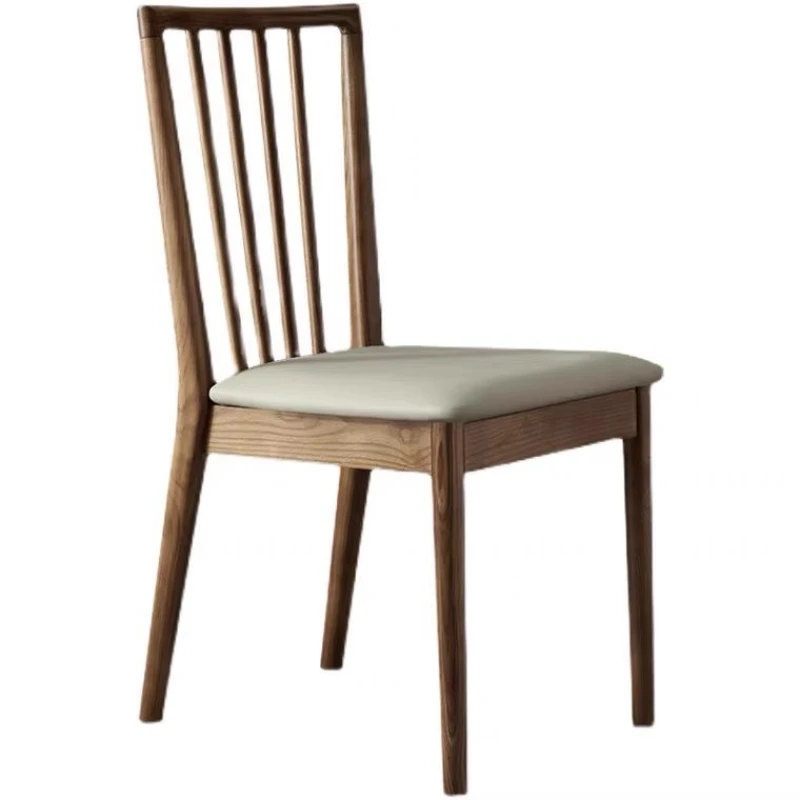 Dining Chairs Soild Wood Designer Light Luxury Lounge Dining Chairs Furniture
