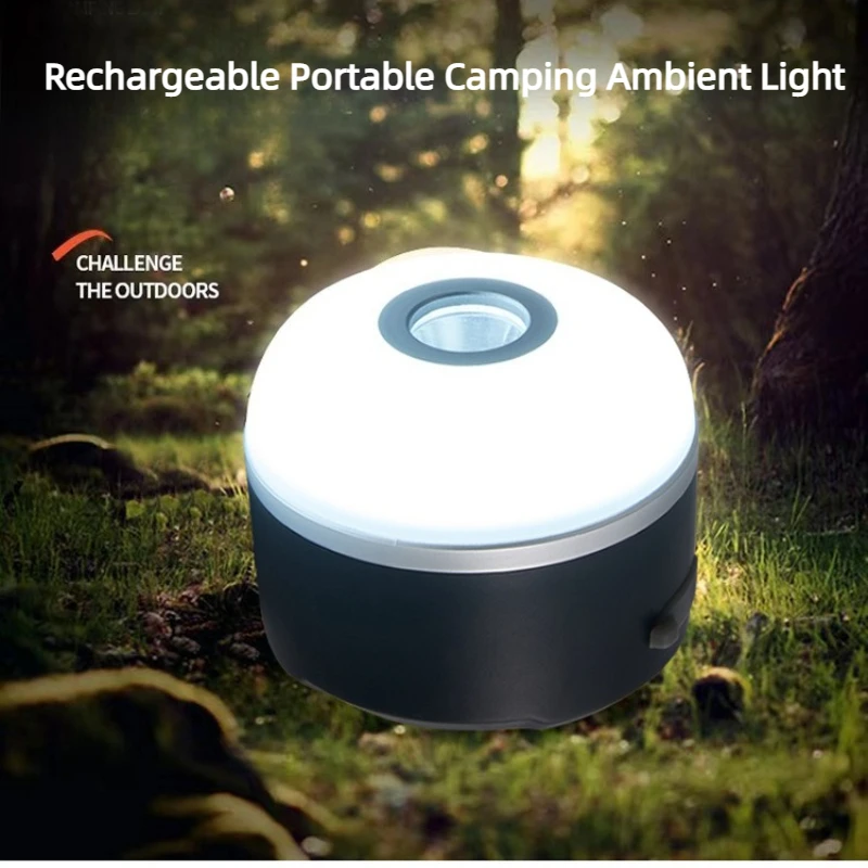 3600mAh Rechargeable Portable Camping Lantern 5 Modes Outdoor Flashlight Magnetic Emergency Lamp Mosquito Repellent For Fishing
