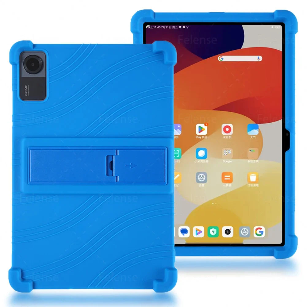 For Xiaomi Redmi Pad SE 11.0 inch Soft Shockproof Silicone   Kickstand Adjustable Tablets Cover For Redmi Pad SE 11.0\