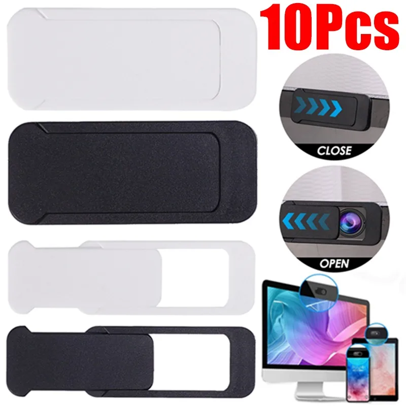 10-1Pcs Webcam Protection Covers Universal Slider Lenses Privacy Sticker for IPad Tablet Laptop Pc Camera Lenses Privacy Sticker