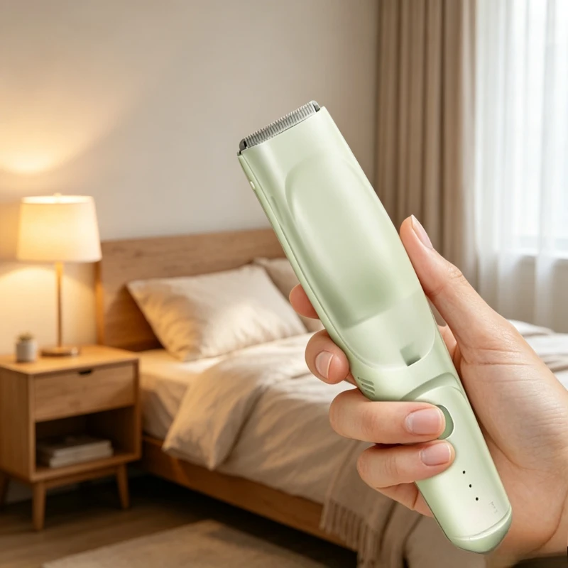 Baby Hair Clipper Automatic Hair Vacuum Quiet Waterproof Rechargeable Electric Trimmer for Kids Home Grooming Tool 아기 이발기