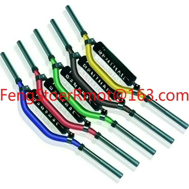Electric vehicle scooter handlebars motorcycle modification dual color handlebars motorcycle accessories handlebars