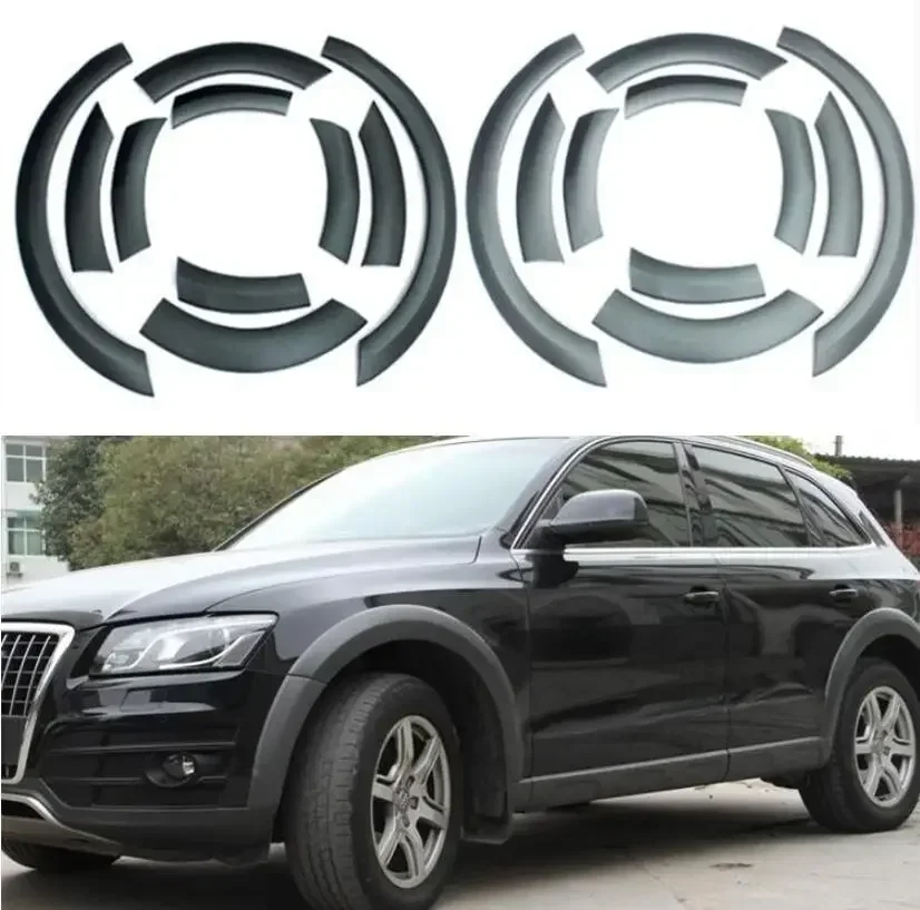 ABS For AUDI Q5 2010 2011 2012 2013 2014 2015 2016 2017 Wheel Eyebrow Round Arc Fender Flares Body Kit Cover