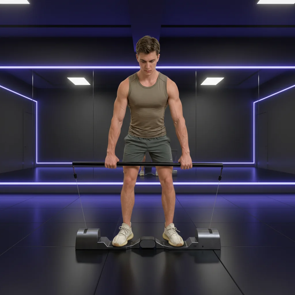 Home Use Intelligent Gym Equipment With Adjustable Weights 0-40kgs Foldable Portable Gym Fitness Equipment With APP Connection