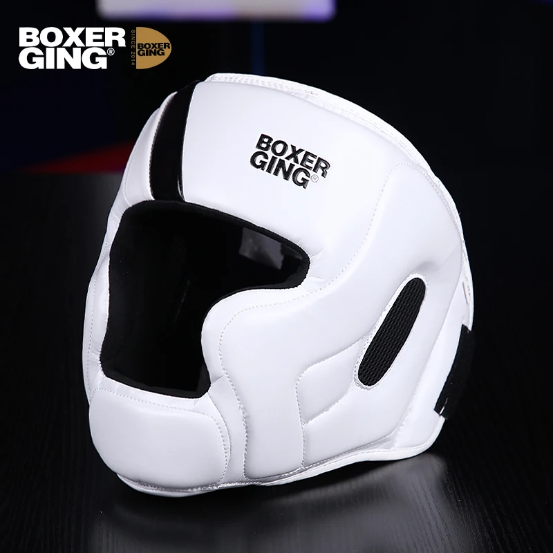 

Boxing Helmet Head Protectors Adult Child Professional Competition Headgear MMA Muay Thai Kickboxing Head Guard Training