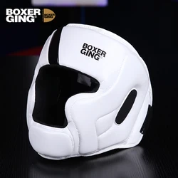 Boxing Helmet Head Protectors Adult Child Professional Competition Headgear MMA Muay Thai Kickboxing Head Guard Training