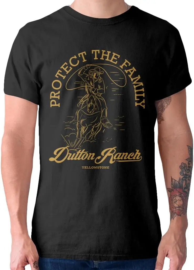 Yellowstone Protect The Family Dutton Ranch Men's and Women's Short Sleeve T-Shirt