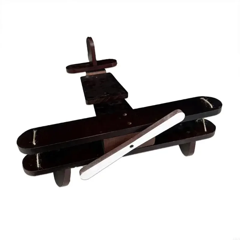 Puntelli fotografici realistici in legno per aerei per decorazione della stanza dei bambini, accessorio fotografico e sicuro