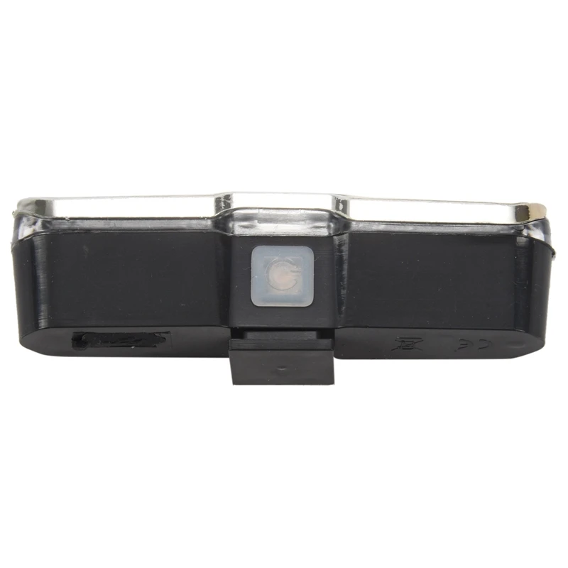 5X LED luz traseira de bicicleta vermelha e azul USB recarregável à prova d'água super brilhante luz de emergência multiuso