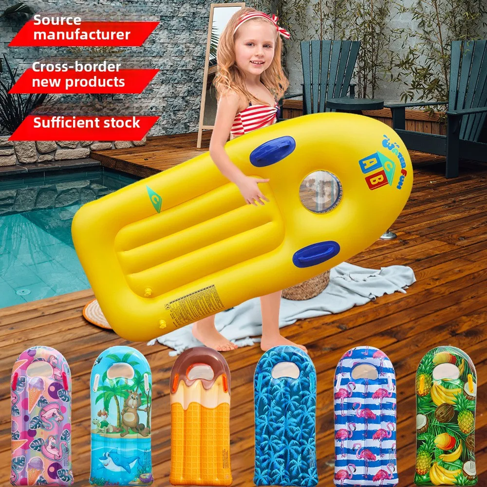 New inflatable surfboard, children's PVC inflatable paddle board, surf toys, water skiing toys