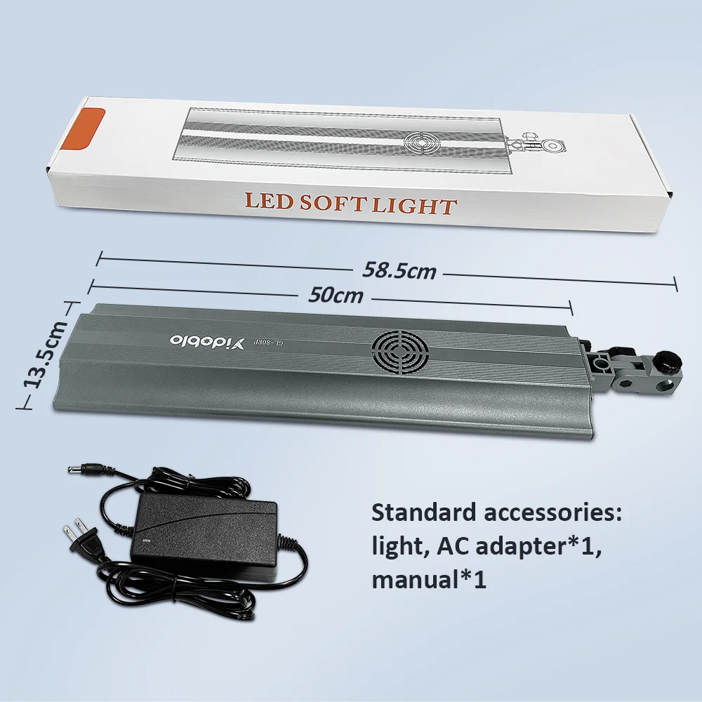 Ultra-thin  LED Fill Light for Live Show Photo Studio 70W LED Video Lamp Daylight 5800K 95+CRI