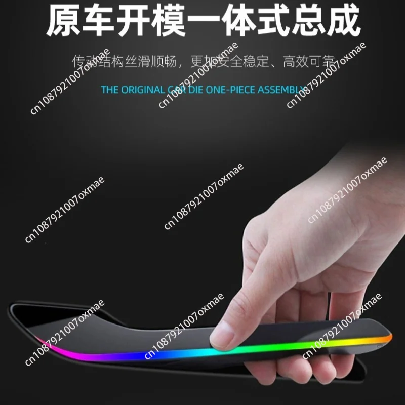 Suitable for Tesla MODEL3/Y Rejuvenation 3 Rejuvenation Y & YL Streamer Electric Door Handle Multi-touchpoint Door Handle