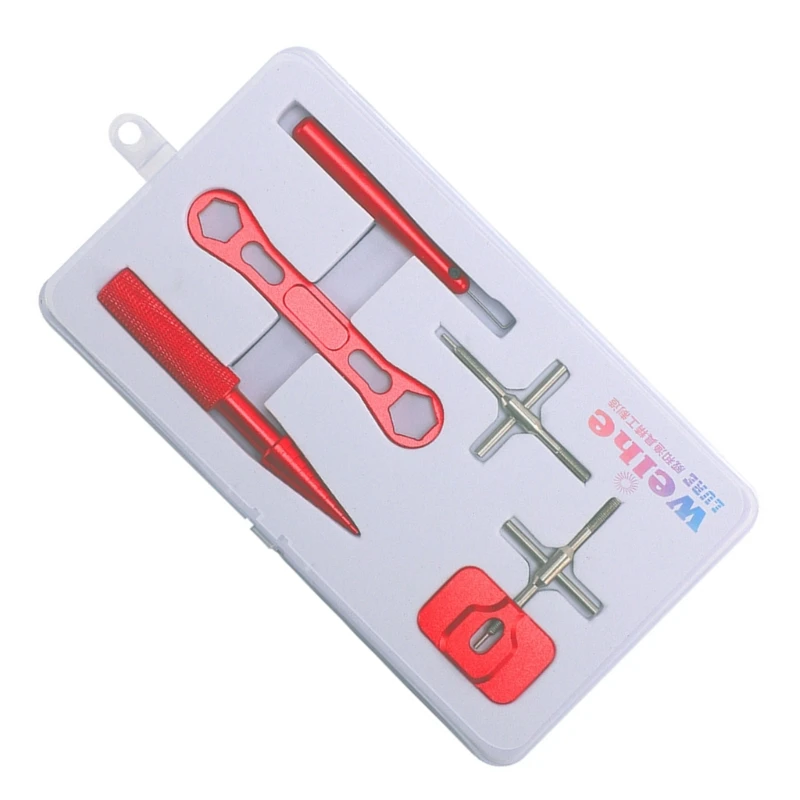 5Pcs Fishing Reel Care Repair Maintenance Kits Fishing Reel Maintain Tool Kits