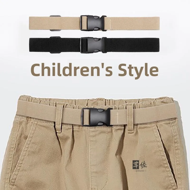Adjustable Elastic Waist Belt 2026 New Style for Boys And Girls Students Belt Waist Cincher Kids Fashion Accessory