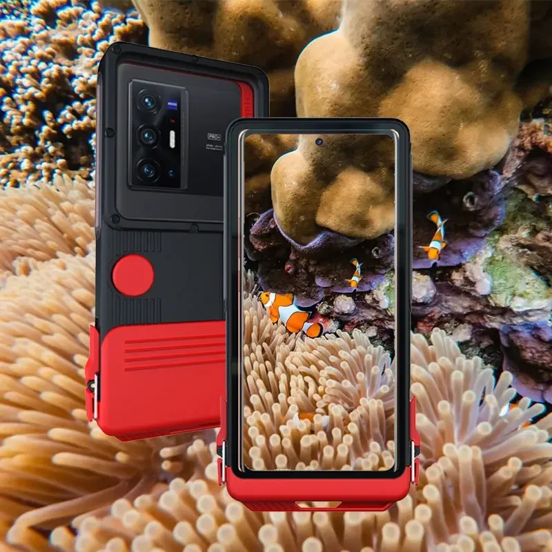 

For Huawei Mate P60 P50 P40 P30 Lite Pro Plus Swimming Waterproof Case Mobile Phone Case Diving Surfing Underwater Touch Screen