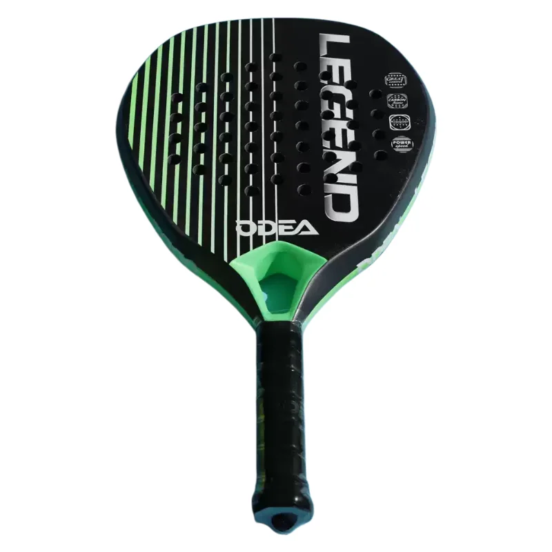 

OEM full Carbon fiber material padel racket specially designed for club rental projects, high anti-break durability less damage