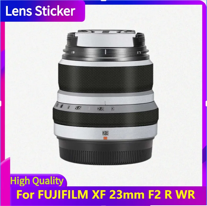 

For FUJIFILM XF 23mm F2 R WR Lens Sticker Protective Skin Decal Vinyl Wrap Film Anti-Scratch Protector Coat